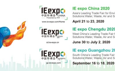 IE expo China 2020: Asia’s hub for environmental technologies